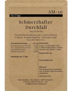 Alternative view of AM-10 Schmerzhafter Durchfall