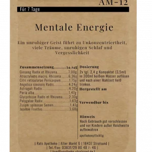 Alternative view of AM-12 Mentale Energie