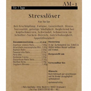 Alternative view of AM-1 Stresslöser