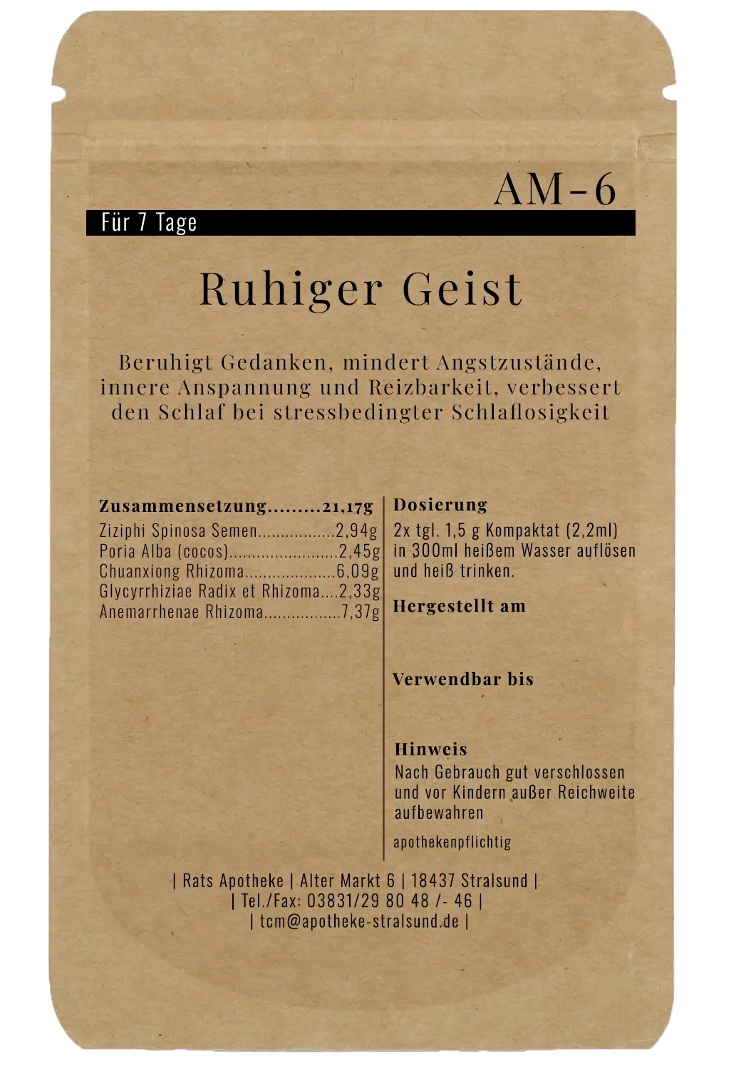 AM-6 Ruhiger Geist – Bild 2