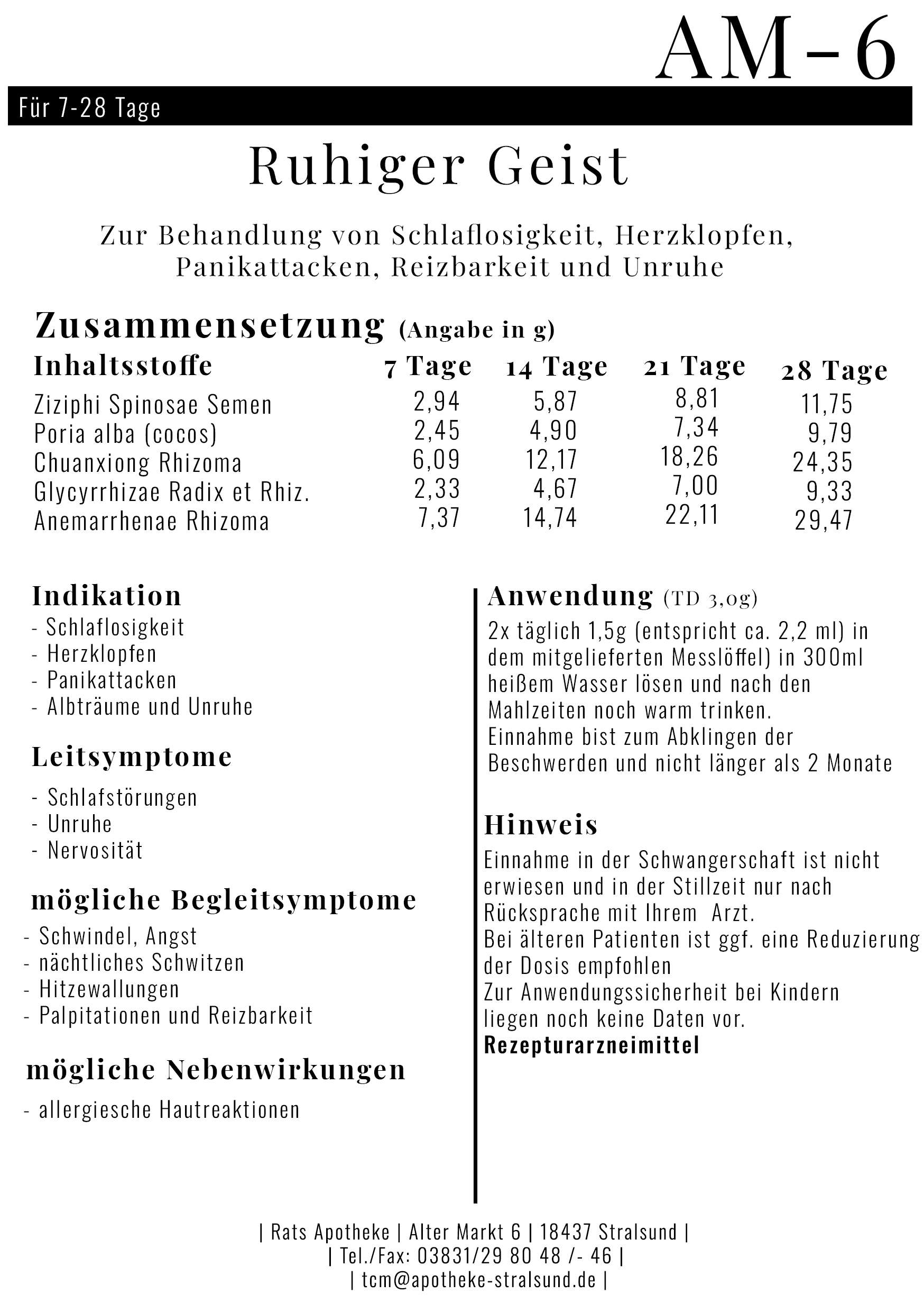 AM-6 Ruhiger Geist – Bild 3
