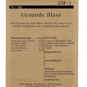 Alternative view of AM-7 Gesunde Blase