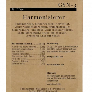 Alternative view of GYN-3 Harmonisierer