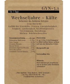 Alternative view of GYN-5.1 Wechseljahre Kälte