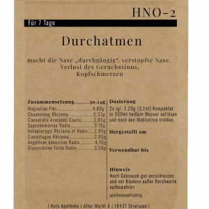 Alternative view of HNO-2 Durchatmen