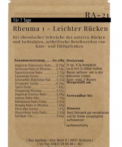 Alternative view of RA-21 Rheuma 1: Leichter Rücken