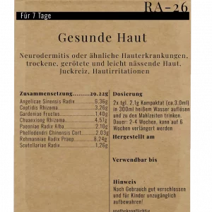 Alternative view of RA-26 Gesunde Haut